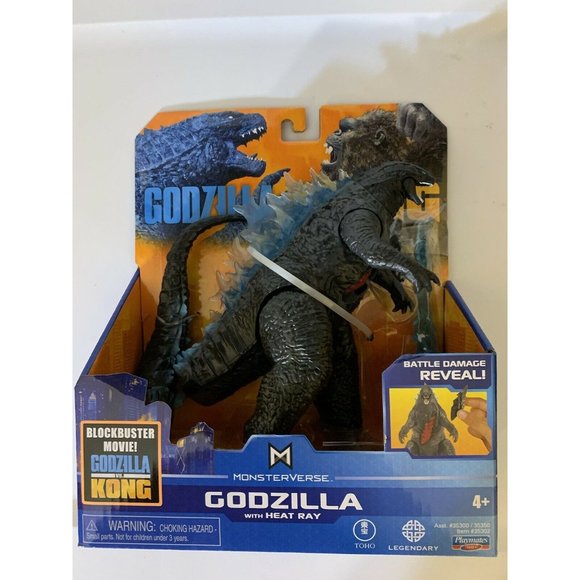 New Monsterverse GODZILLA VS KONG Figure GODZILLA w/ heat ray Action Figure toyP - Picture 4 of 7
